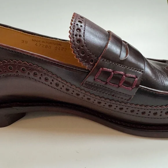 Office of Angela Scott Ms. Charlotte Leather Loafers - Picture 5 of 10